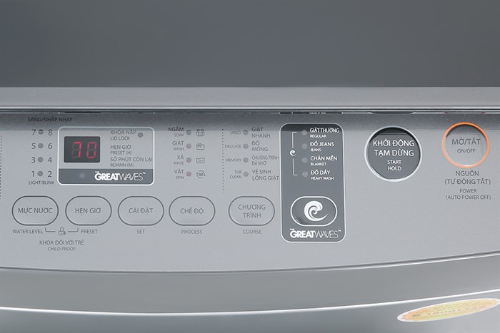 Máy giặt Toshiba Inverter 12 Kg AW-DK1300KV(SG)